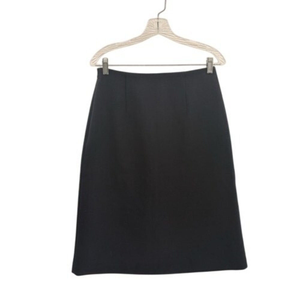 Club Monaco Skirt Cleora Jupe Women Size 4 Dark Navy Blue Pencil Straight New